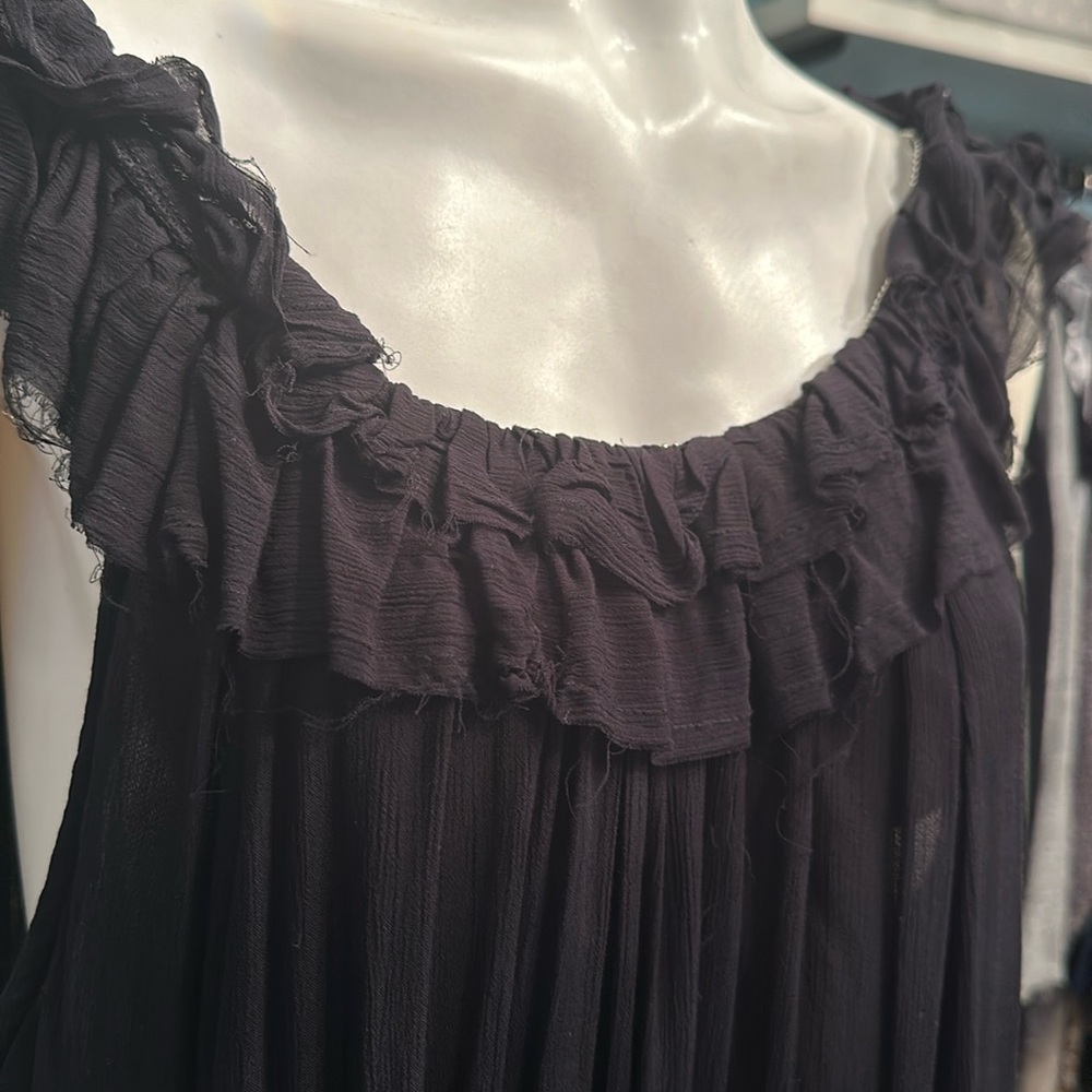 Free People semi-sheer tank dress-intimate